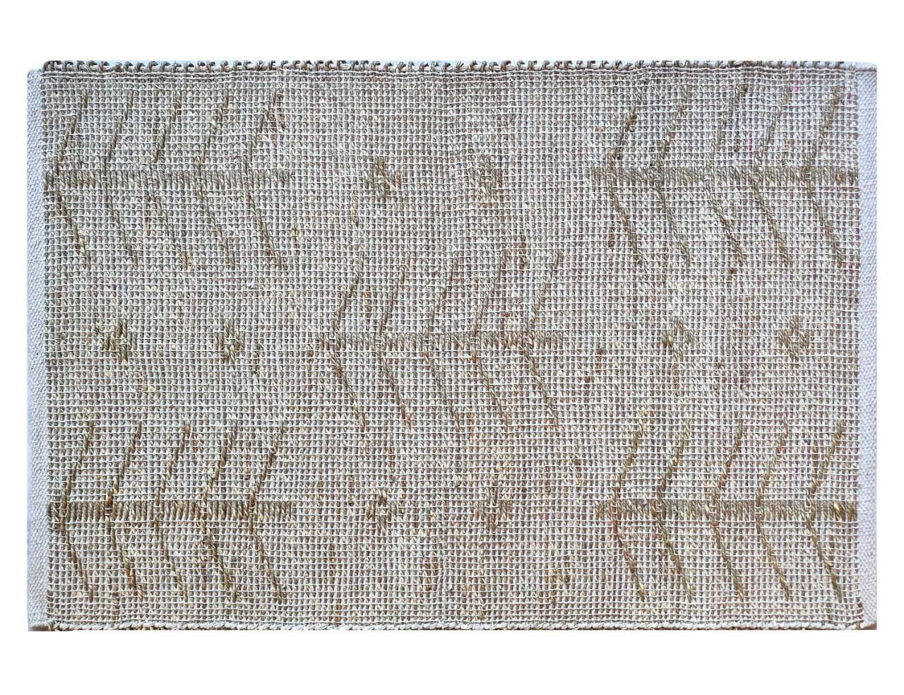 Jute hemp area rugs floor kilim runners rugs 10F- HMP 1618
