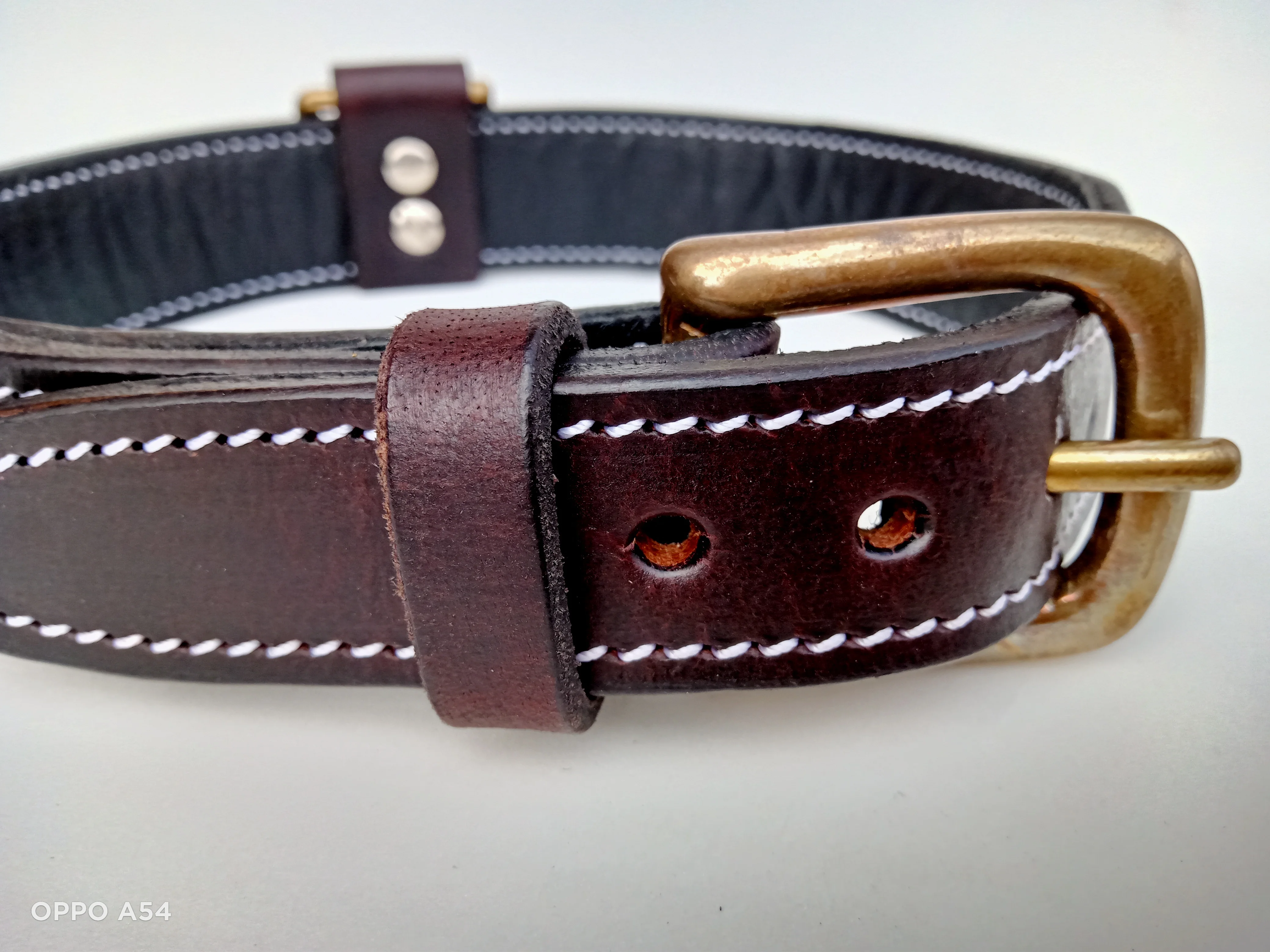 OEM & ODM VT LEATHER DOG COLLAR WITH HANDLE DURABLE HEAVY DUTY COMBAT TACTICAL DOG NECKBAND AT FACTORY PRICE