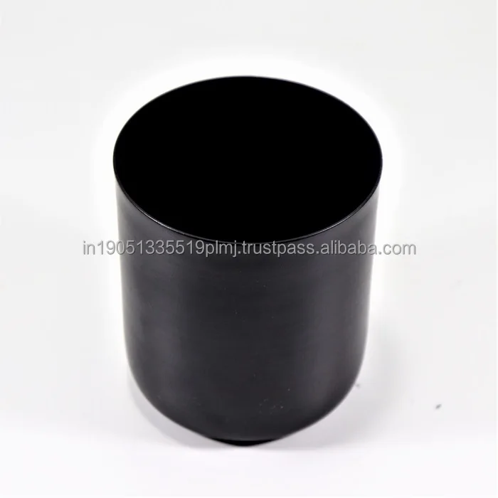 Stainless Steel Round candle jar Black White Powder Coated Metal Soy Wax Candle Jar Scented Wax Decorative Candle Container 8oz
