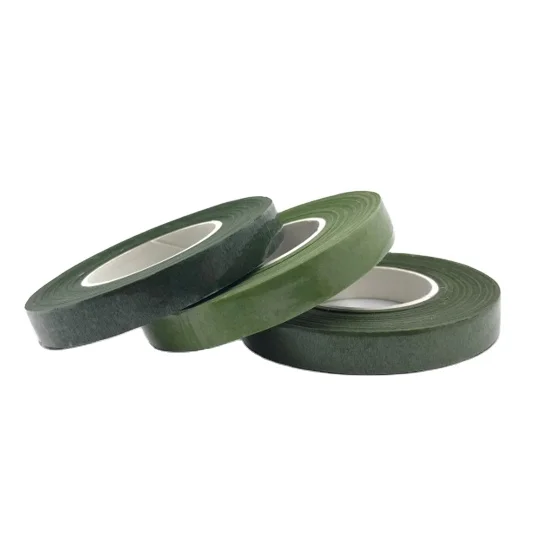 floral green stem wrap adhesive tape