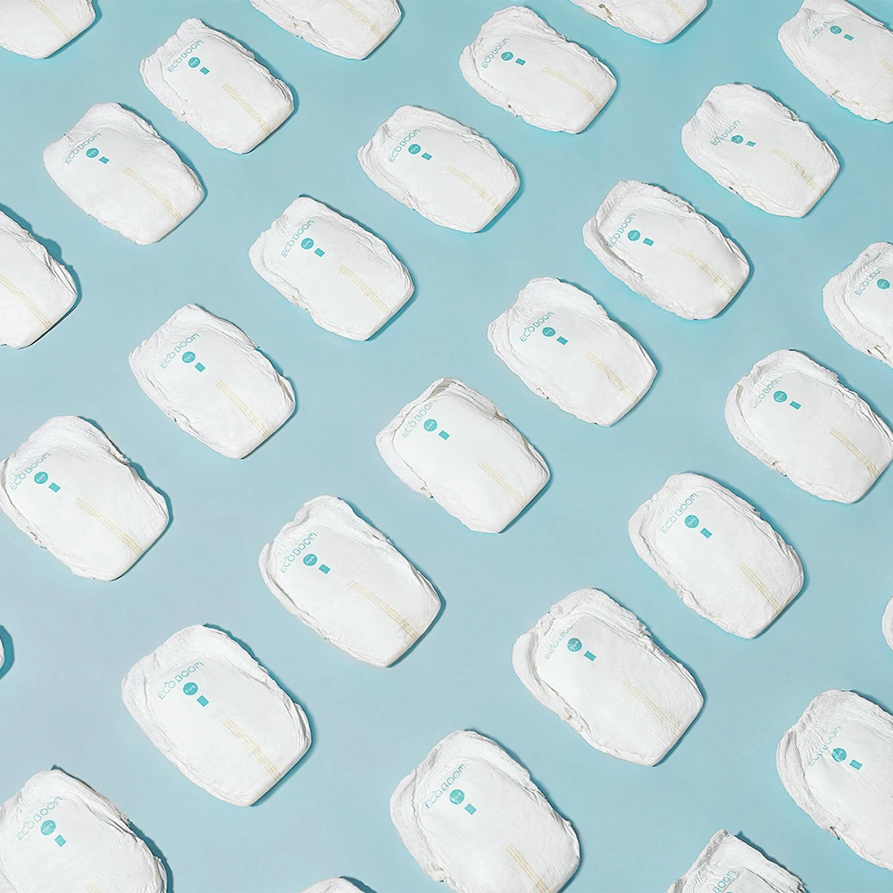 ECO BOOM new fashion disposable eco friendly organic biodegradable bamboo baby training pants nappy for kid