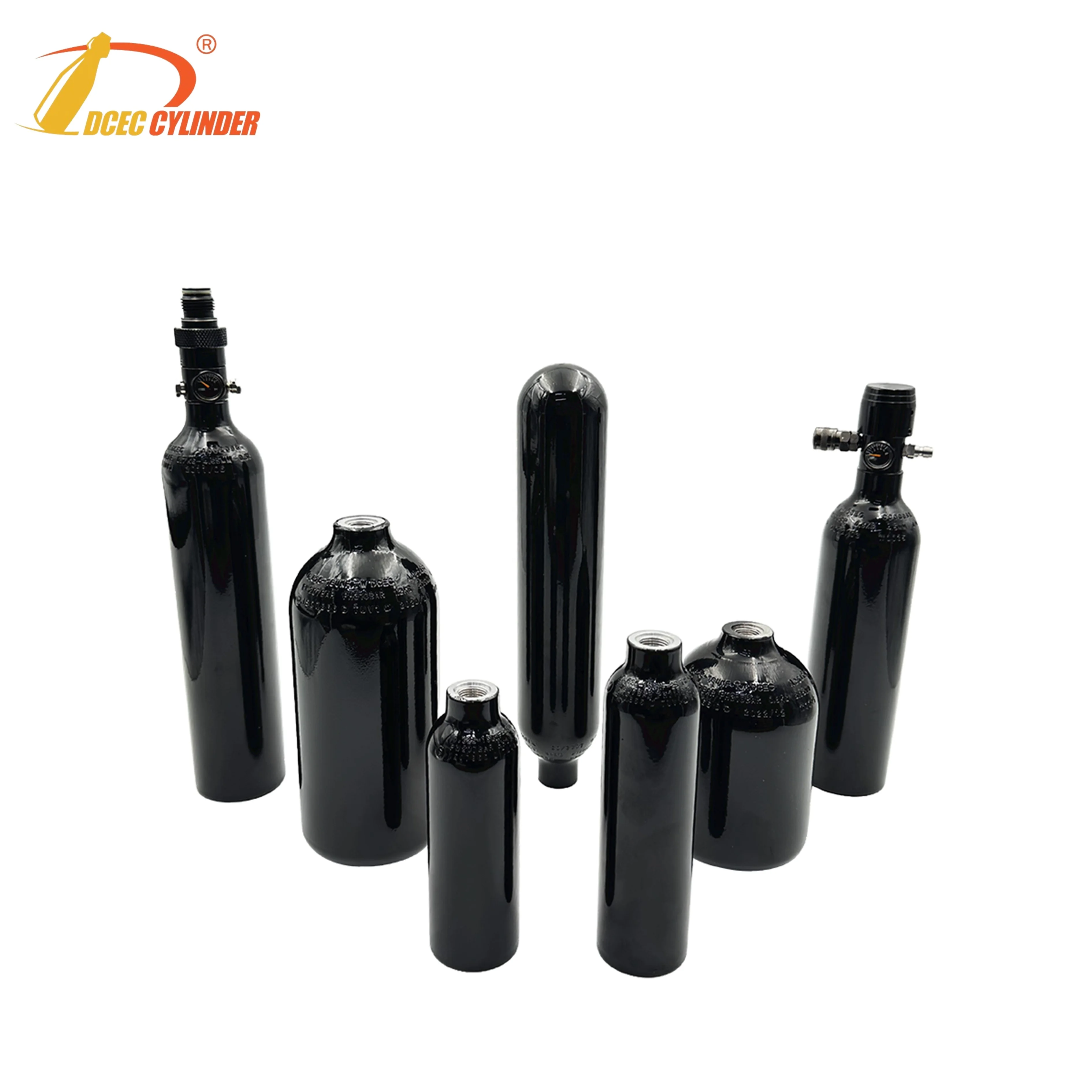 0.5L Cylinder 20mpa Co2 Bottle for pcp air and Airsoft HPA Tank with regulator