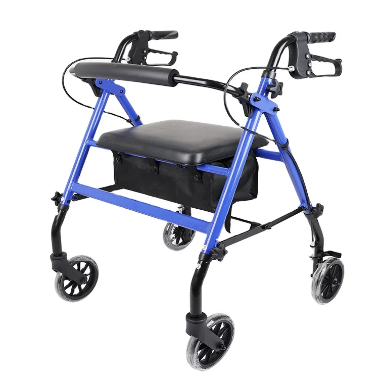 Custom Adjustable Lightweight KD Design Strollers Walkers Carriers Rolling Walker with Seat