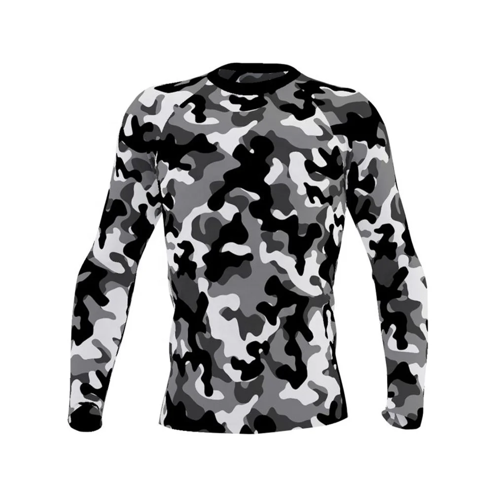 Rashguard Bjj Plain Sublimated rash guard Customize Design UV protection rashguard Long SleeveAnti Uv