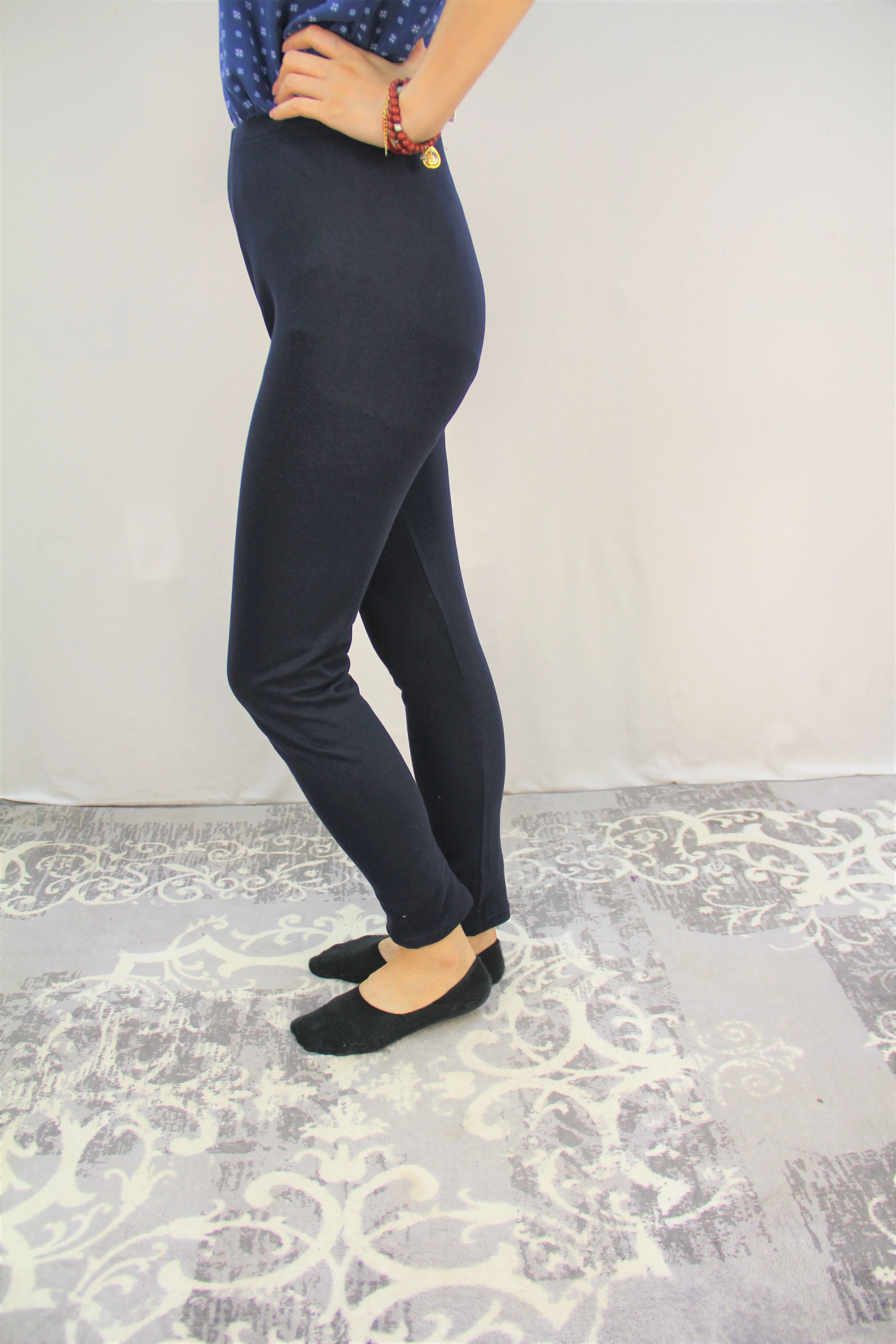 WOMEN PLUS SIZE CASUAL PULL ON LEGGING PANT (#6651X)