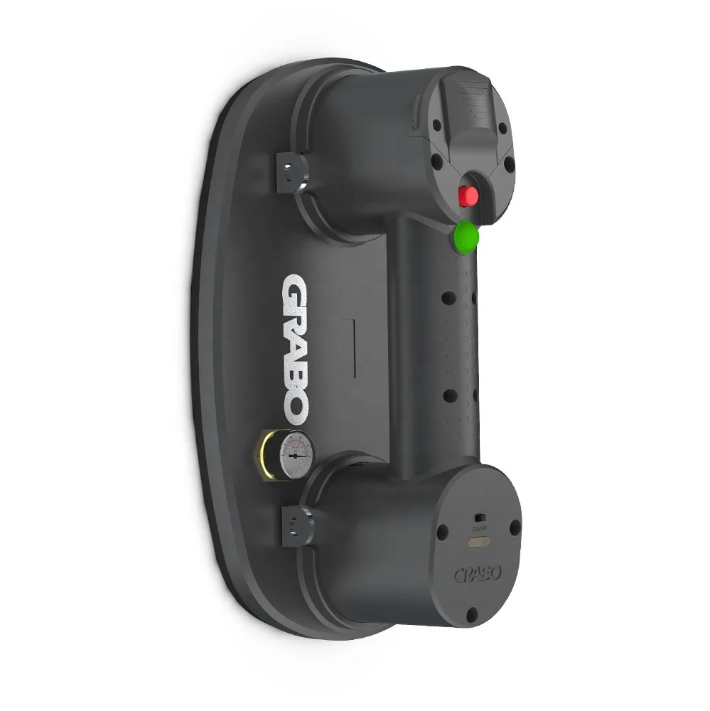 GRABO electric tile laying tool vacuum suction cups for metal sheet large slab lifting building materials glass plywood lifter