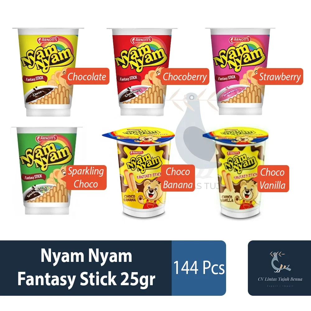 Фэнтези-палочка Nyam 25 г шоколадное печенье Чоко со вкусом банана детский любимый соус