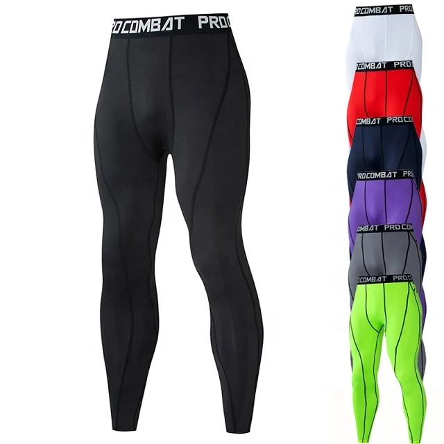 
Men Base Layer Compression Leggings Running Gym Workout Sportswear Training Pants 