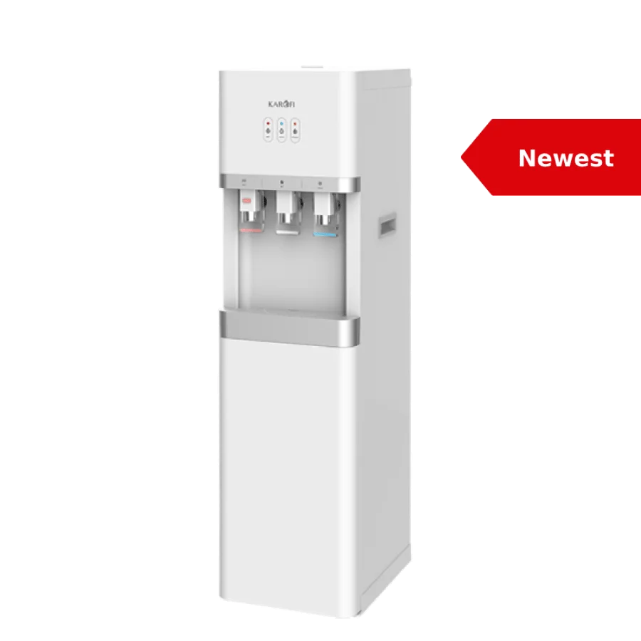 Karofi HCV208 Bottom load Hot Cold Water Dispenser compressor cooling technology 5L water tank water cooler made in Vietnam