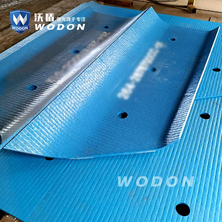 plates metal matrix composite composite wear resistant steel plate for mining chute