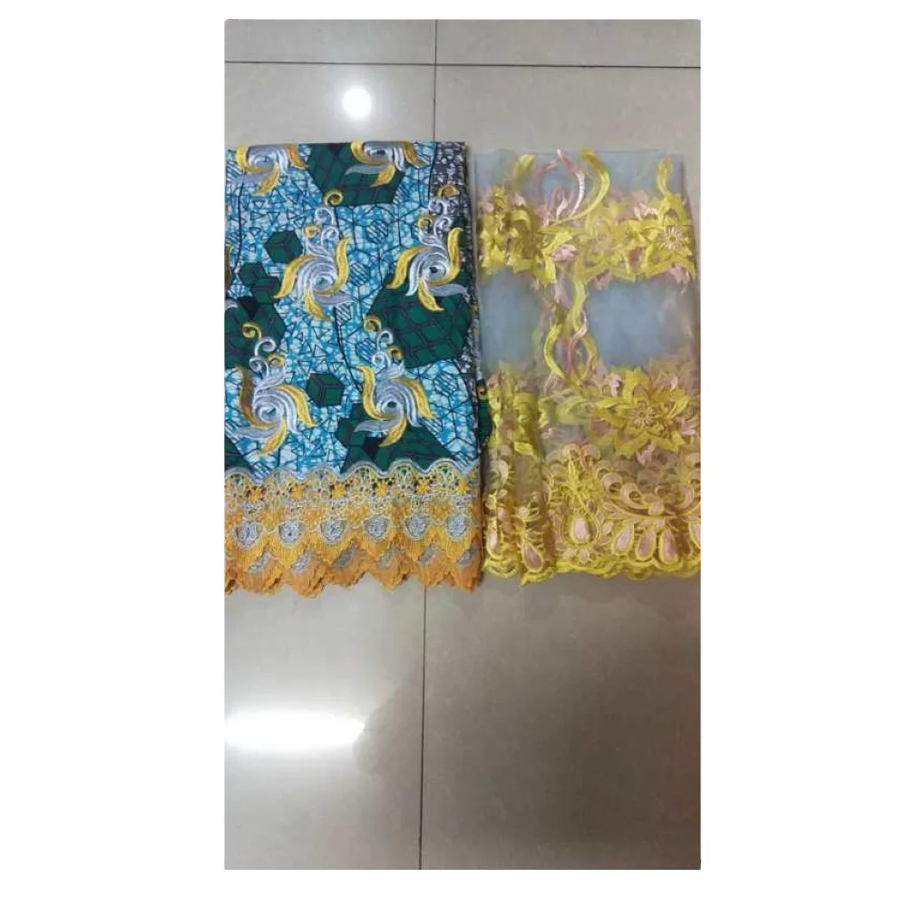 
Ruby Cube Printed Swiss Cotton Laces With Embroidery Net Lace 