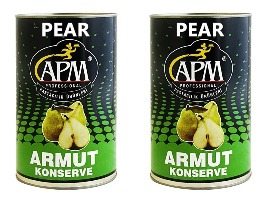 APM Canned, Preserved Pear For Food Related Sectors And Industries Like Pastry, Confectionery And Others
