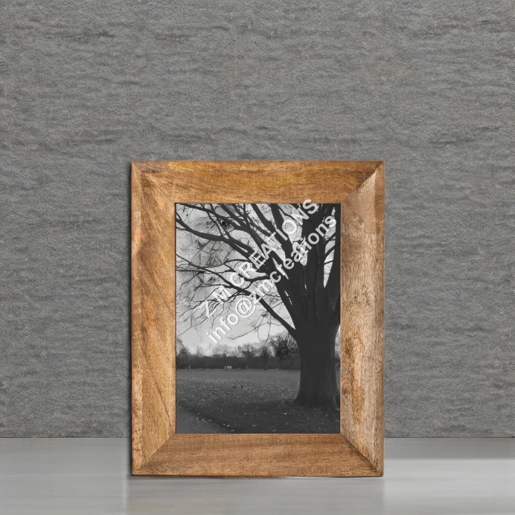 Modern Photo Frame Luxury Home Centerpiece Customized Size Wall Mount MDF Picture Frame Tabletop Home Decoration Handmade Wood