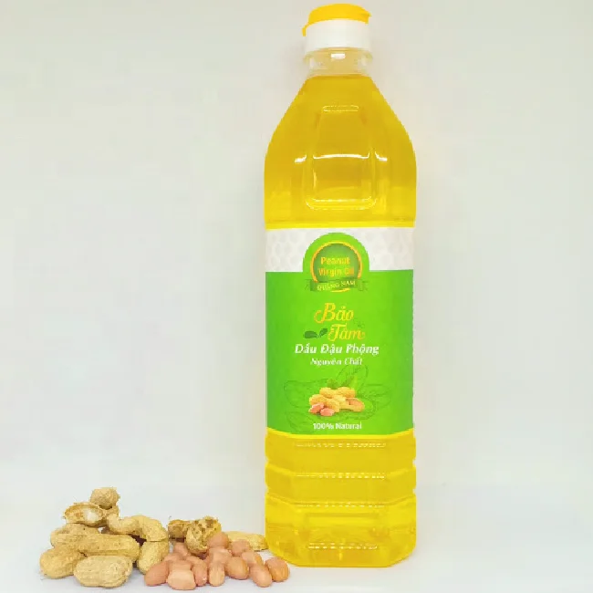 Vietnam 100% natural peanut virgin oil 1l nutrient rich product with cheap price