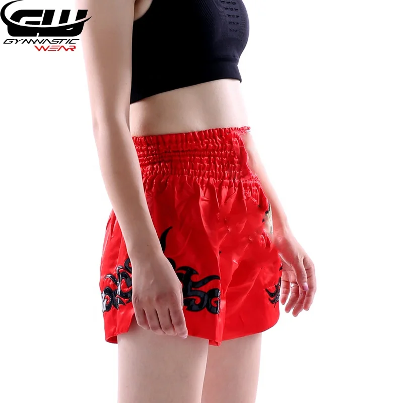 2022 Women  Kick Boxing Mma Muay Thai Shorts Kids Fight Grappling Trunk