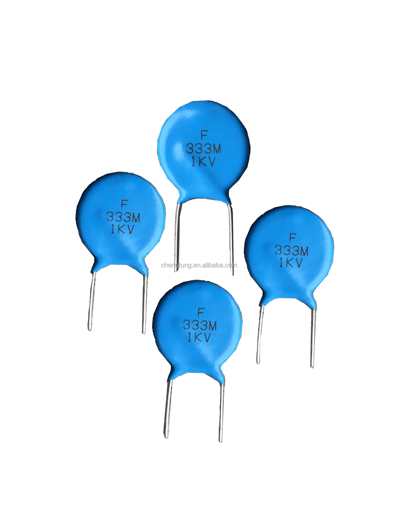 Керамический дисковый конденсатор постоянного тока с радиальными выводами