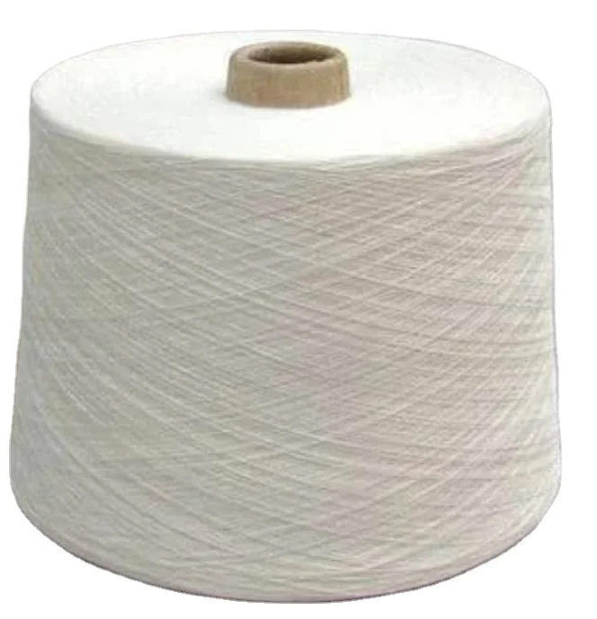 Direct mill Sale Nm Ne 10s 20s 24s 30s 34s 40s Raw White 100% combed compact Cotton ring spun Yarn For Knitting And Weaving