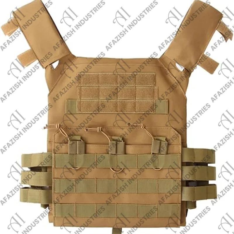 Tactical Gear Security Molle System Cordura  Fabric Carrier Vest Tactical Vest With Ceramic Plate Armor Plate