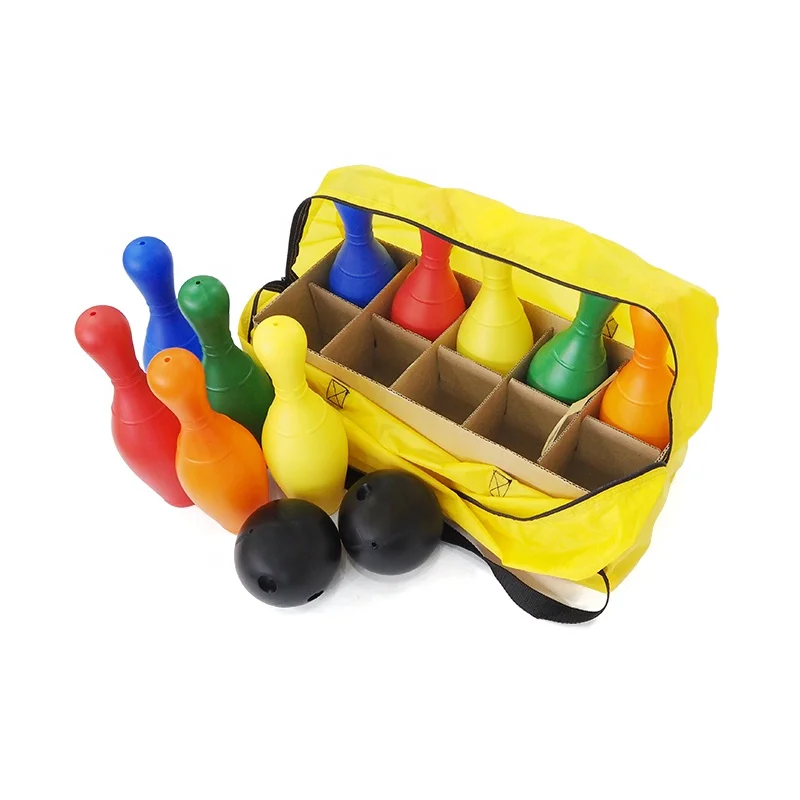 Small Plastic Colorful Bowling Set