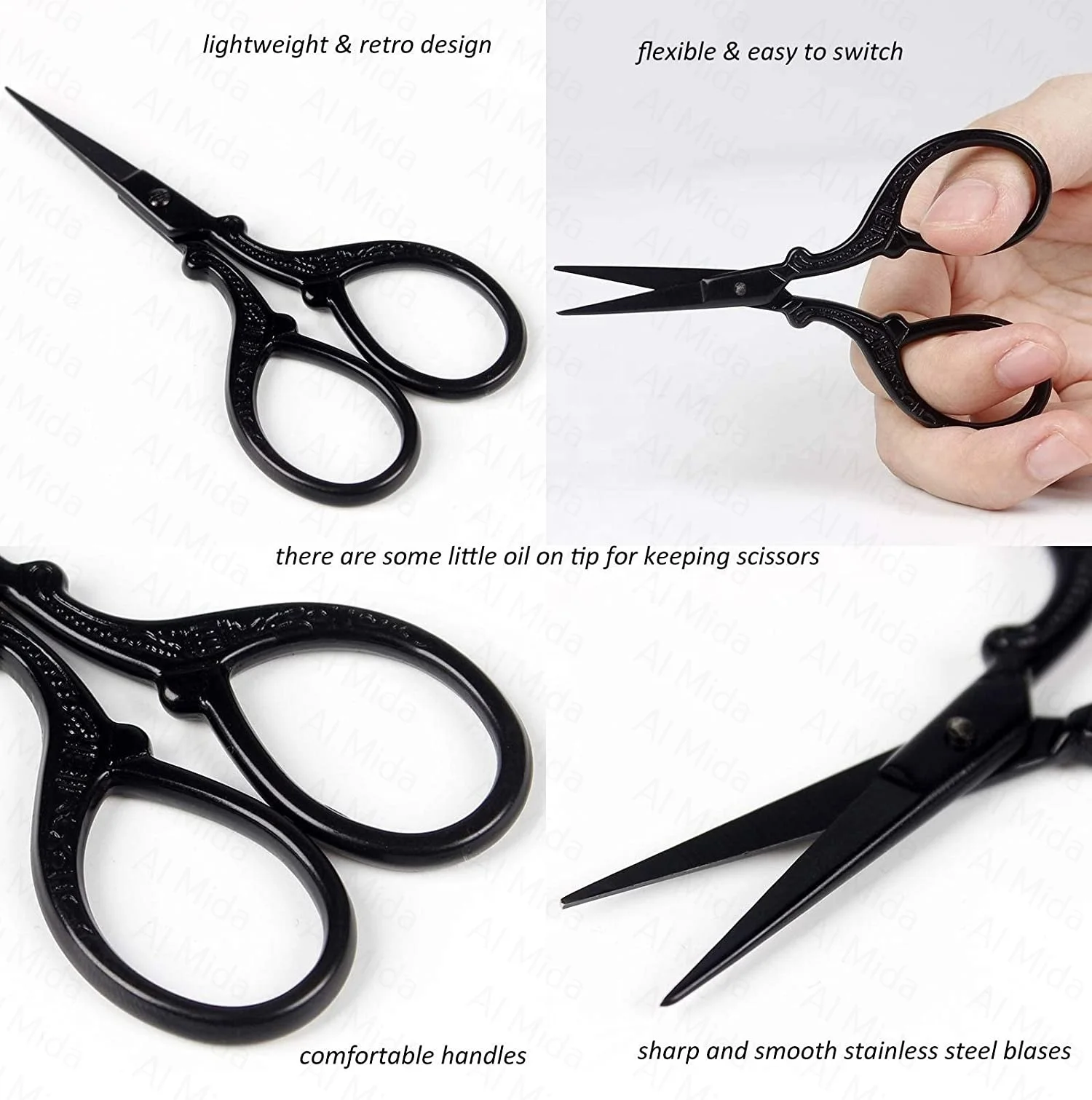 Cuticle Scissors Smile Face Small Edge Slim Custom Satin Steel Stainless Logo Nail Style Scissors By Al Mida