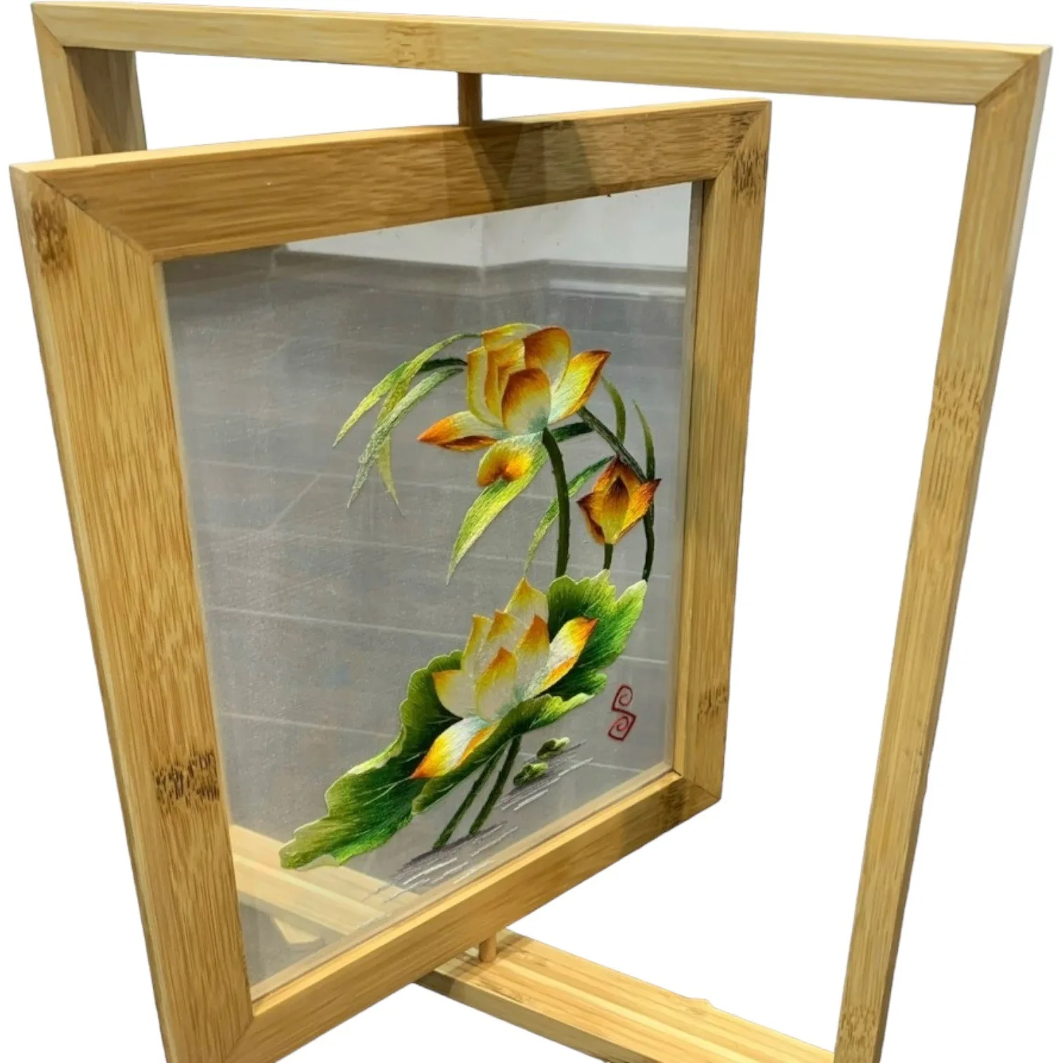 High Quality And Simple Wood Frame Hanging Wall Size Large Picture Frame Mounting Photo Frame Made In Vietnam Manufactory