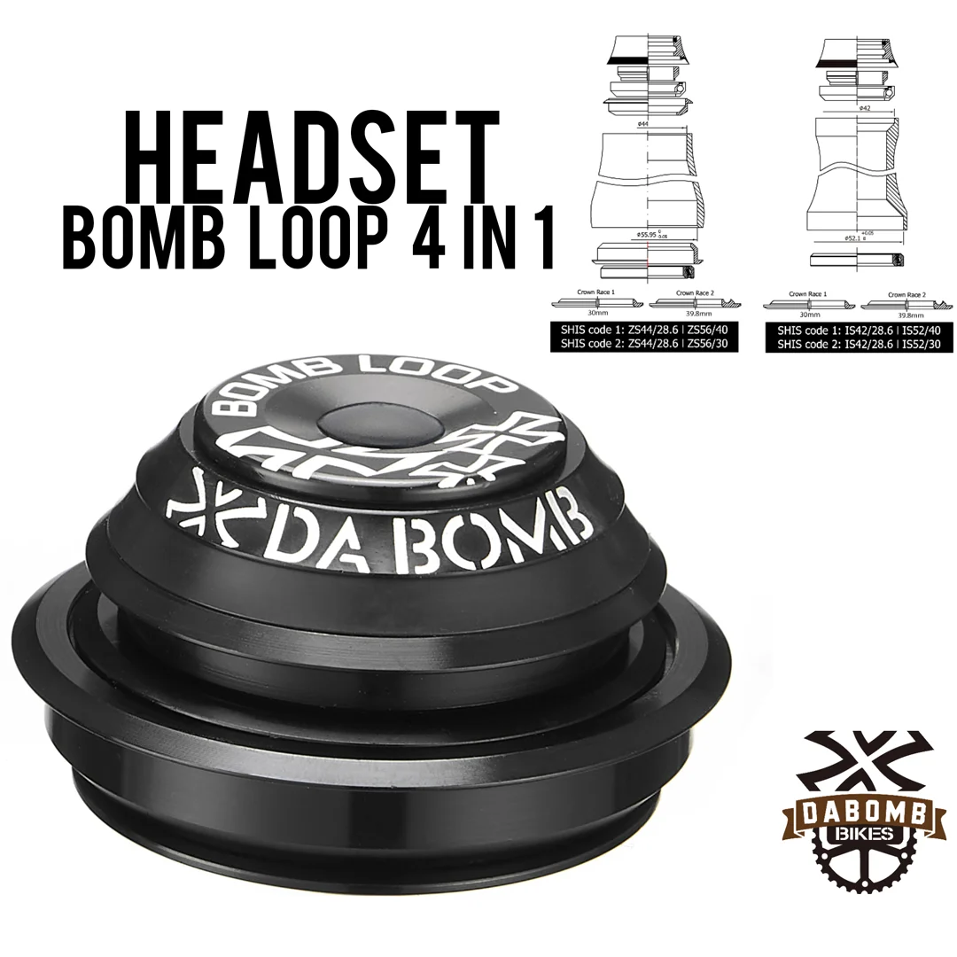 DABOMB MTB CNC 4in1 Integrated Internal Mountain Bike Headset
