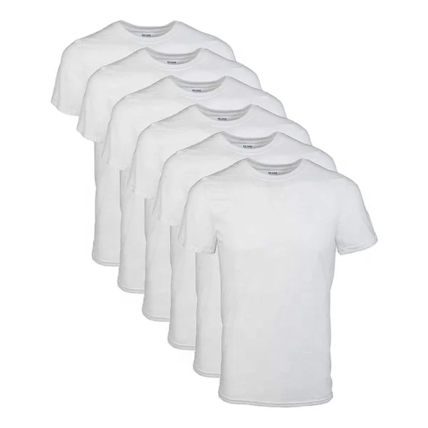 Wholesale Promotional Unisex Short Sleeve T-shirt Plain White Cotton Polyester Jersey Printing Option OEM Manufacturing India