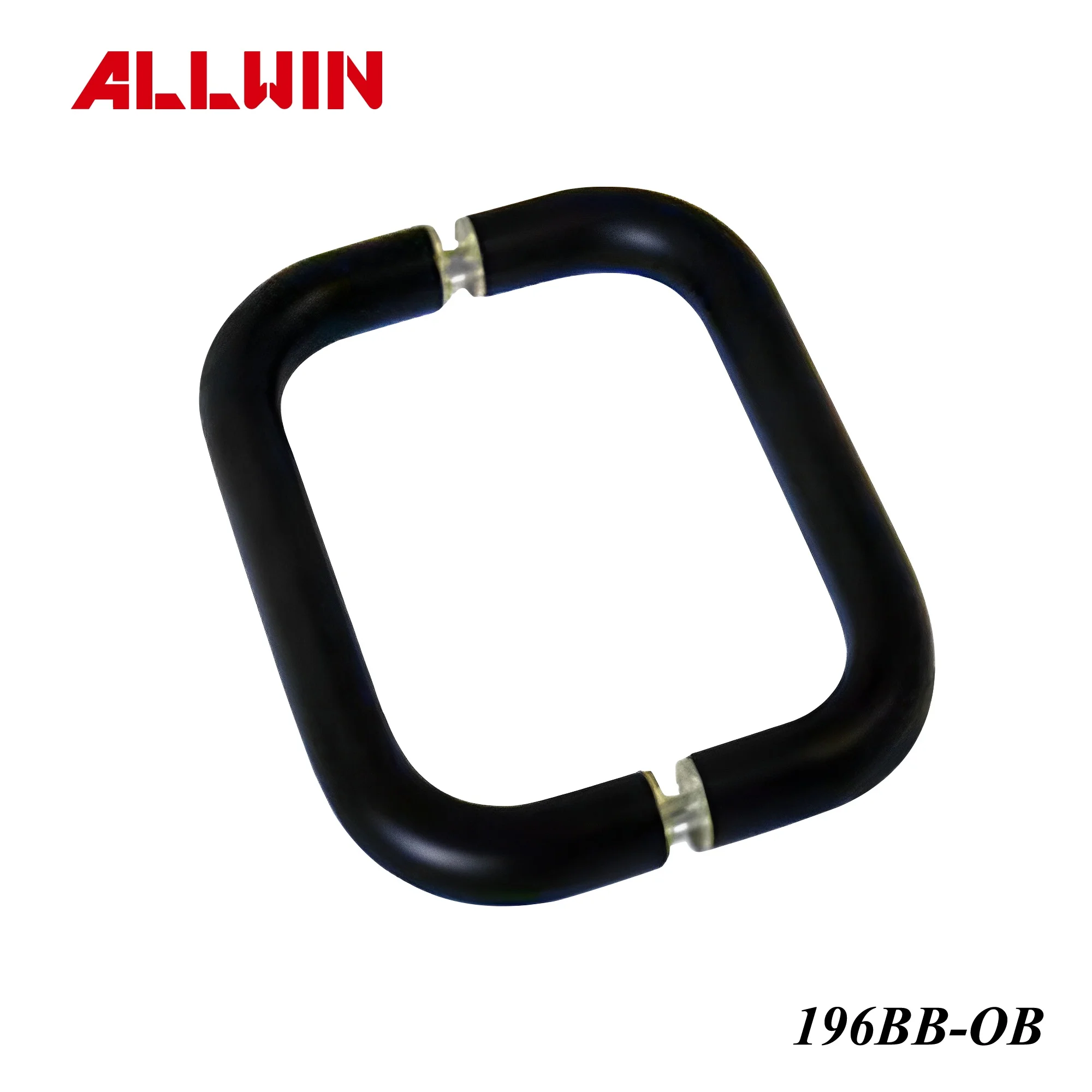 Modern Circular Push-Pull Shower Door Handle Back to Back Steel Stainless Steel Glass Wooden Materials Hotels Private Window Use