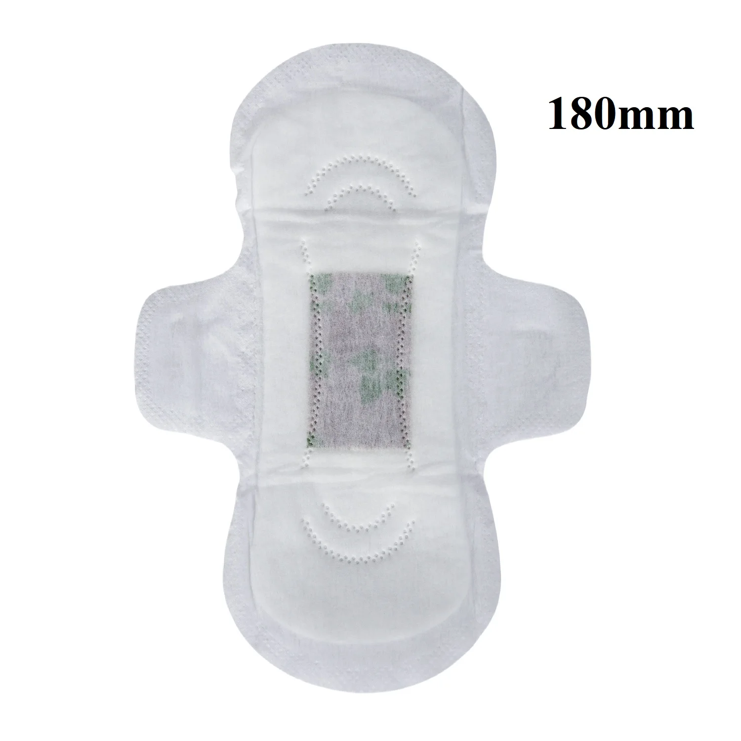Quanzhou supplier customizes various models of daily and night use pure cotton super absorbent wormwood chip sanitary napkins