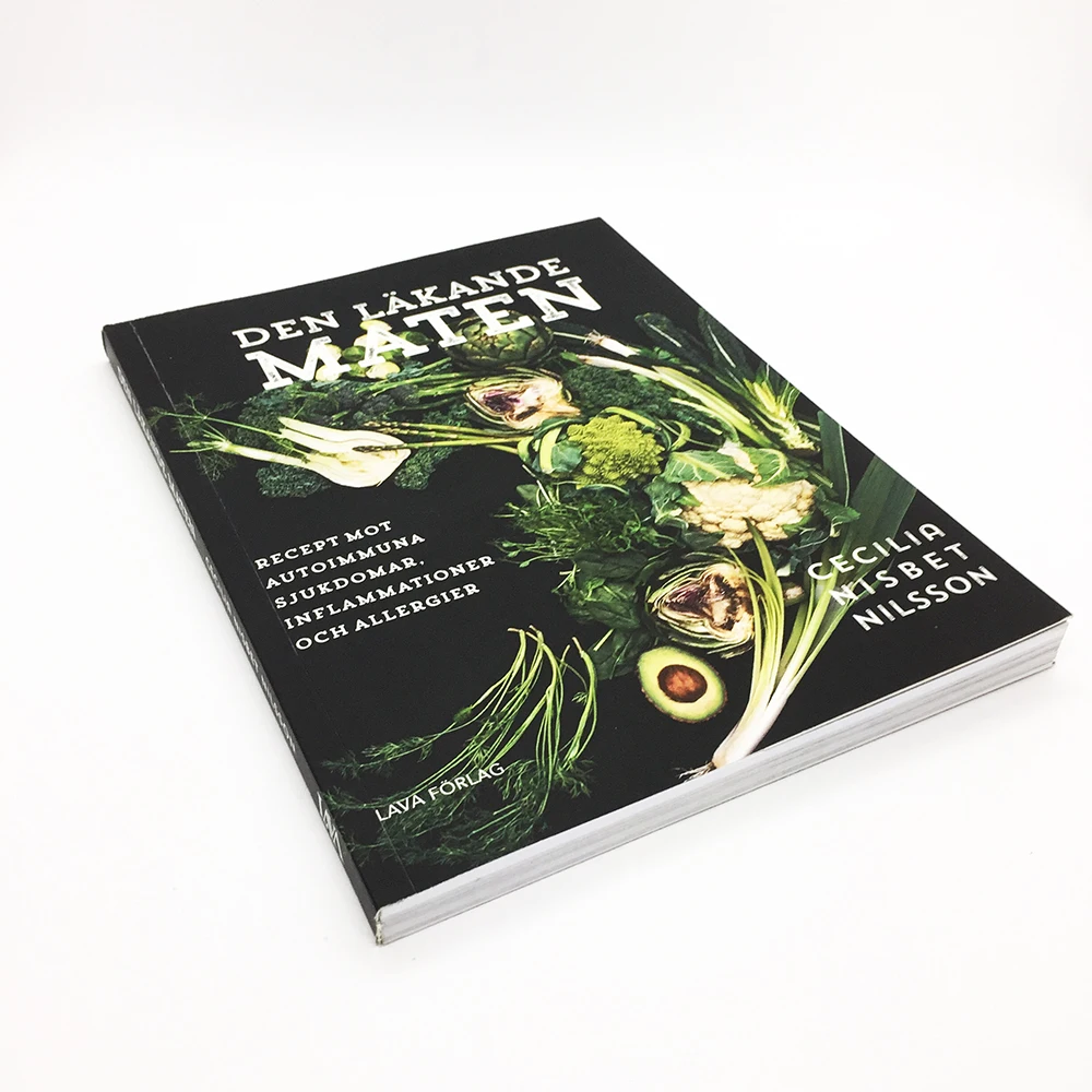 High Quality Cheap Book Printing Soft Cover Customized Personalized Soft Cover Paperback Book Printing Recipe Book Printing