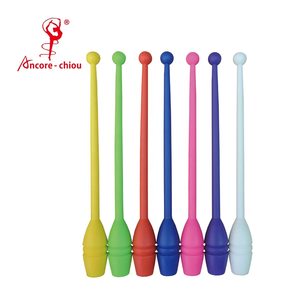 Factory wholesale Customizable Rhythmic Gymnastics Clubs Unicolor 45cm