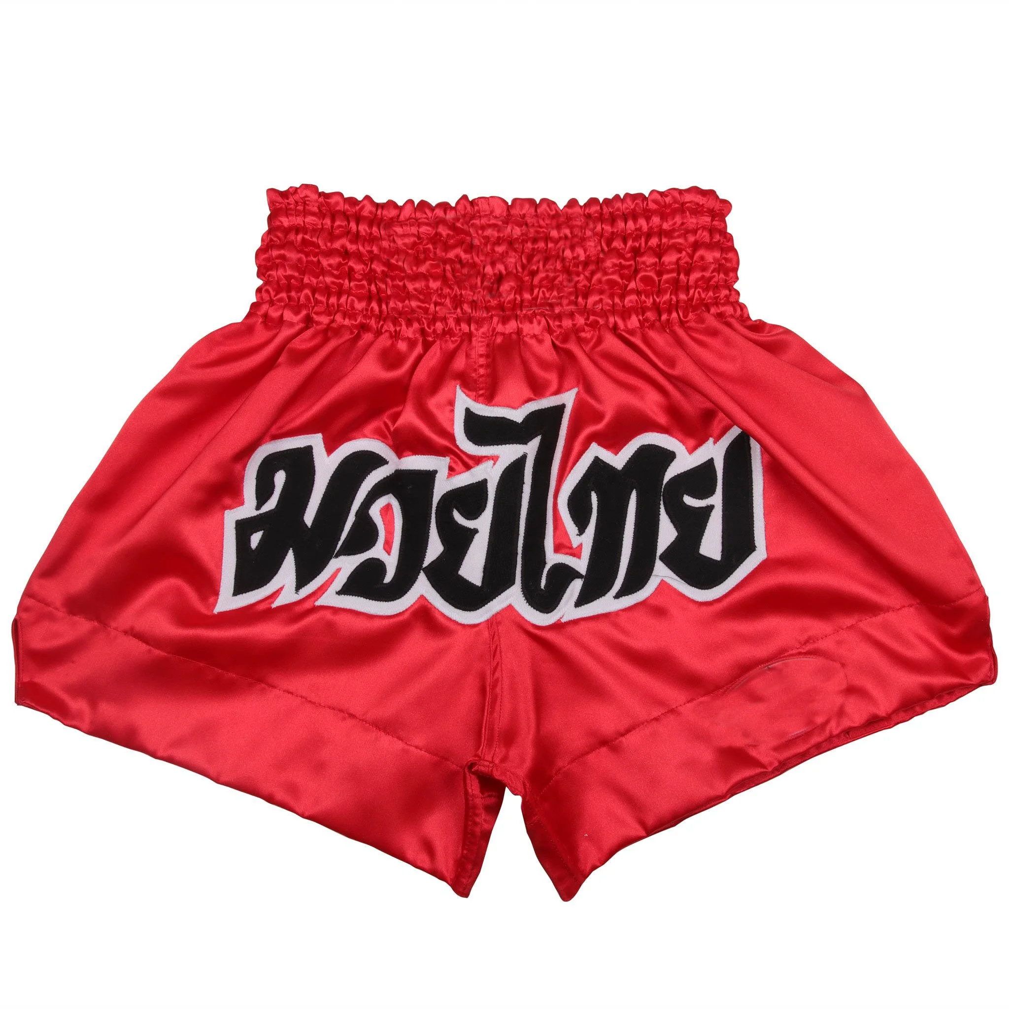 Customized Soft Fabric Elasticated Waist muay Thai shorts kungfu thai shorts