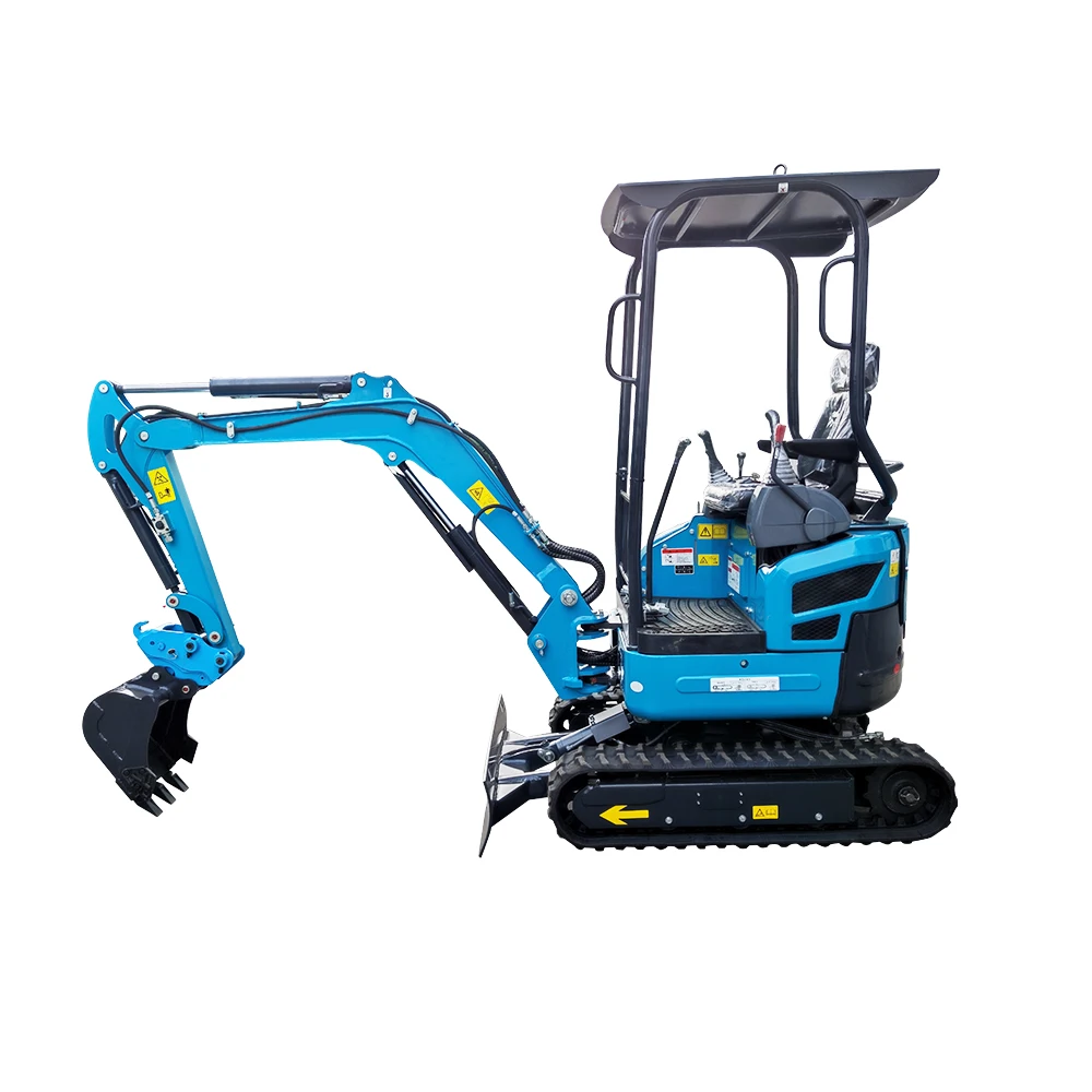 QILU 17Pro  Mini Excavator 1700kg can be added with extended track and arm swing boom along with accessories