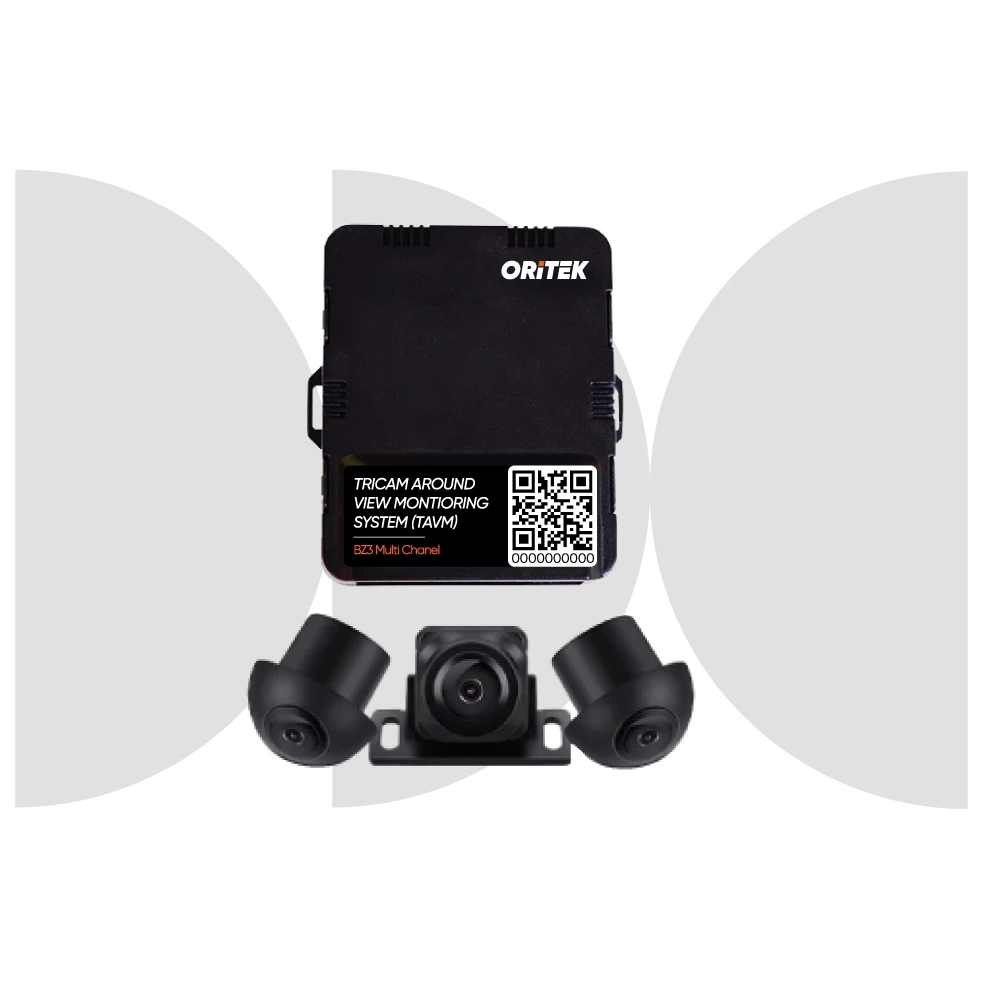 Oritek BZ3 - 360 degree car camera system around view car camera three eyes camera  ready to export from Vietnam