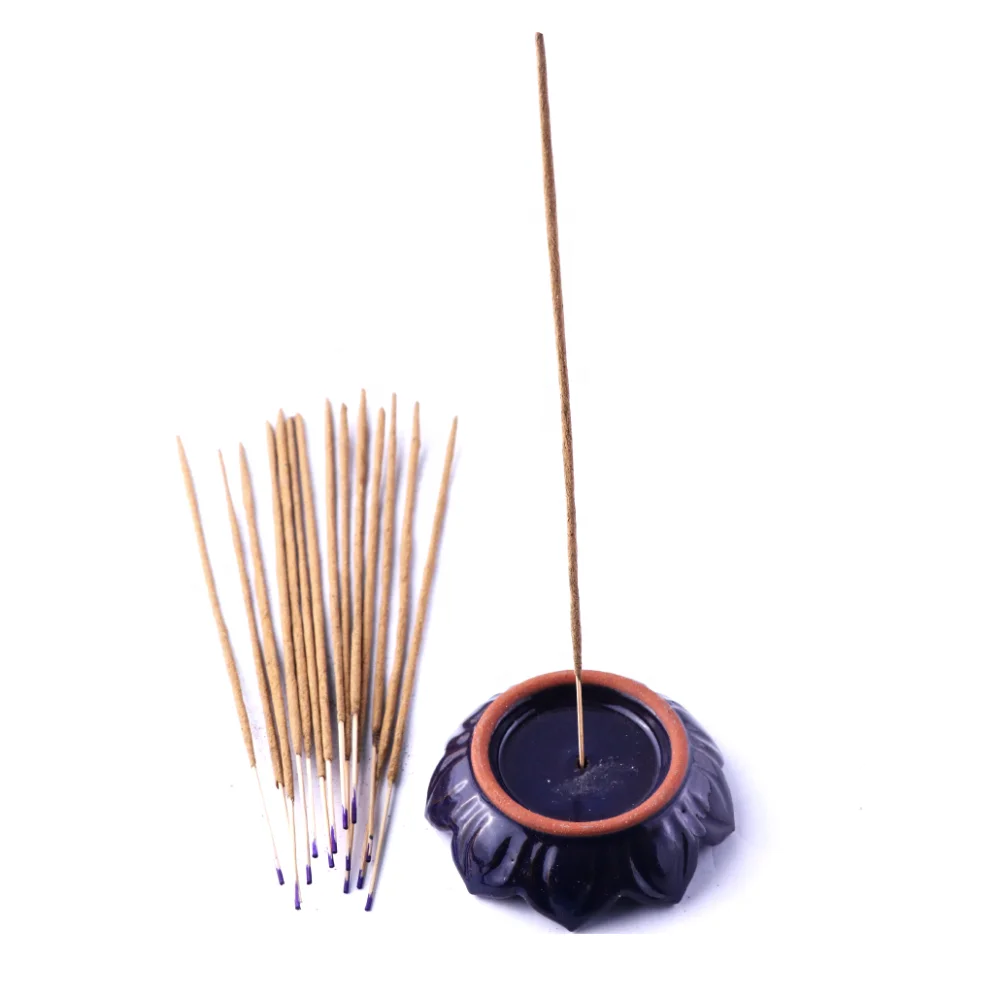 Amazon Hot Selling  Aesthetic Lotus Design Ceramic Incense Burner  For Gifts And Home Decoration Stick/Rope Incense Holder