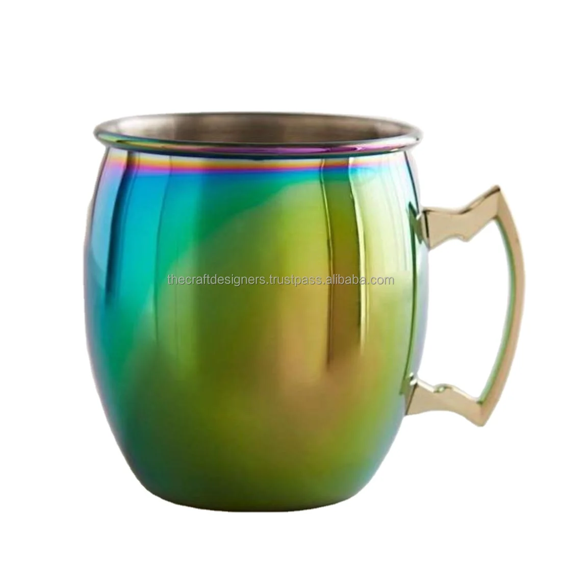 Classy Finished Copper Moscow Mule Mug Reusable Extra Ordinary Quality Champagne Mug Vodka Beer Drinking Metal Expensive Mug/Cup