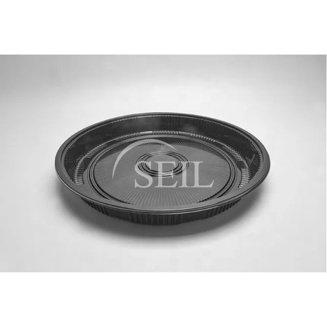 SL-PT700 одноразовые пластиковые пищевые суши вечерние сервировочный поднос с прозрачной крышкой на вынос того общественного питания пластины 4500