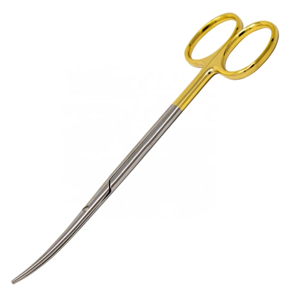 Metzenbaum Dissecting Scissor With Tungsten Carbide Surgical Scissor Straight & Curved Breast Augmentation Instruments
