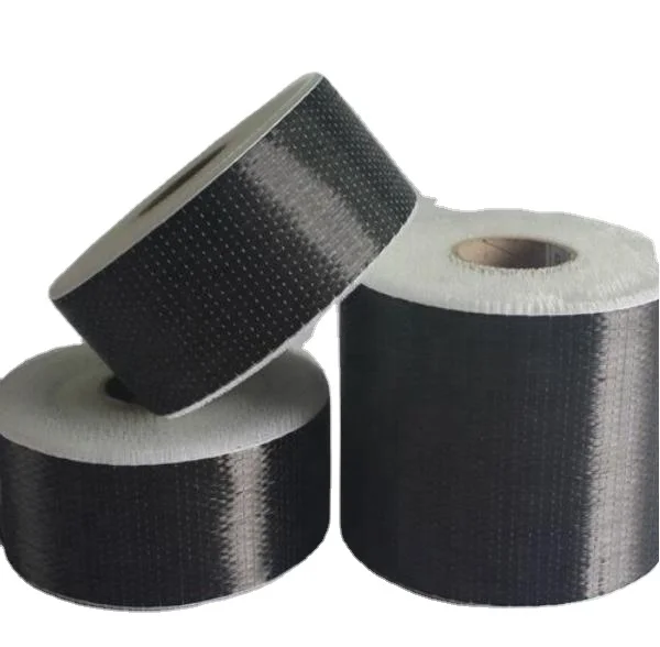 one way (UD) carbon fiber fabric wrap PAN based 12k carbon fibre fabric