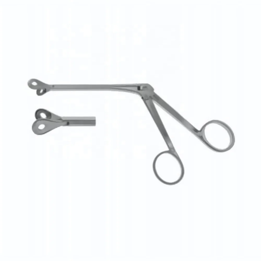 Reusable ENT Sinus Forceps Sinoscope Instrument Nasal Cutting Forceps With Suction
