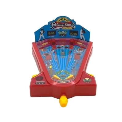 Plastic Catapult game Tabletop Exciting Mini Baseball Game for Children