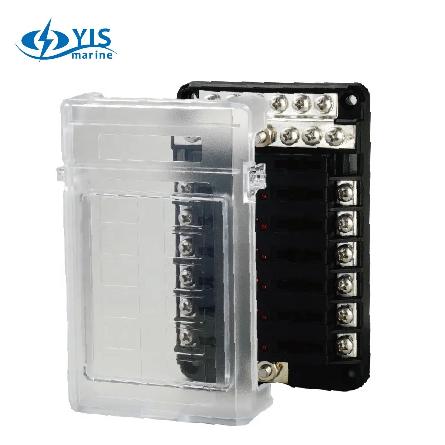 12 Circuits modular fuse block