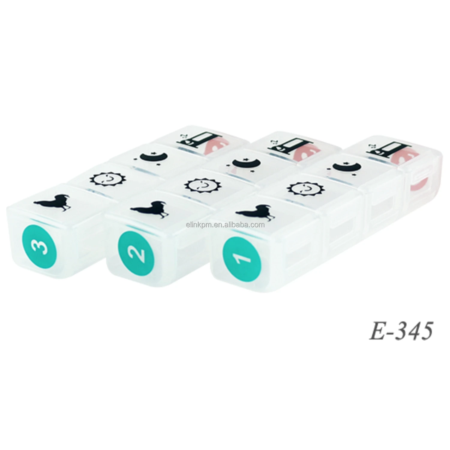 Прозрачный ящик-таблетка