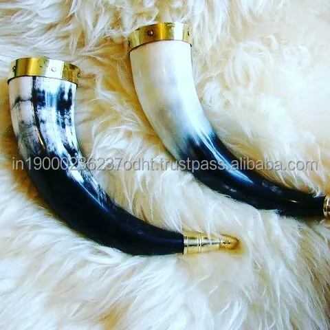  Лучшее качество Viking питьевой рог с железная стойка для Аутентичные и пищевые безопасные чашка никаких утечек скандинавской пивная кружка