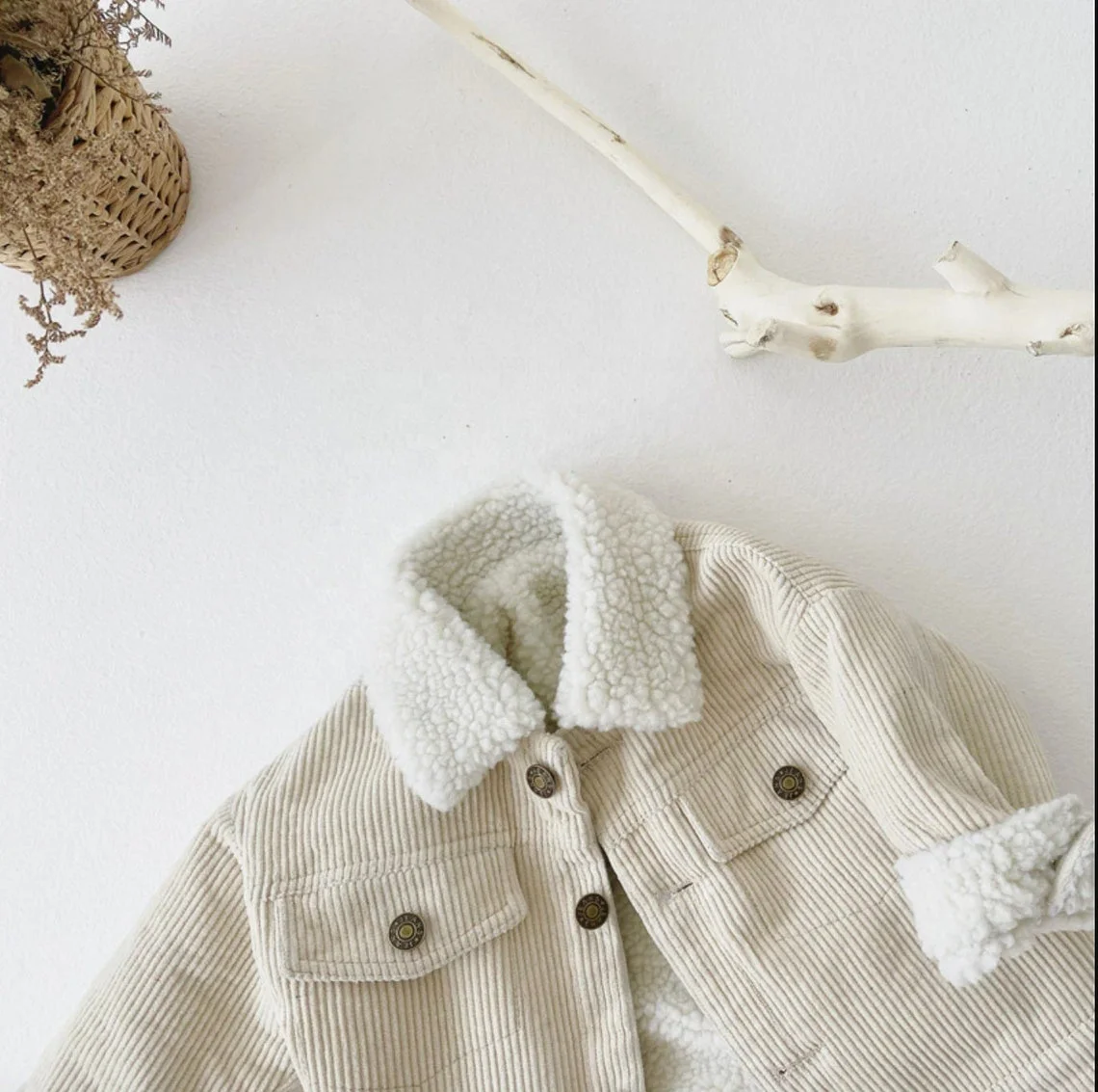 OEM Unisex Kids Corduroy Jacket Kids Boys Jackets 2022 Custom Kid Jacket