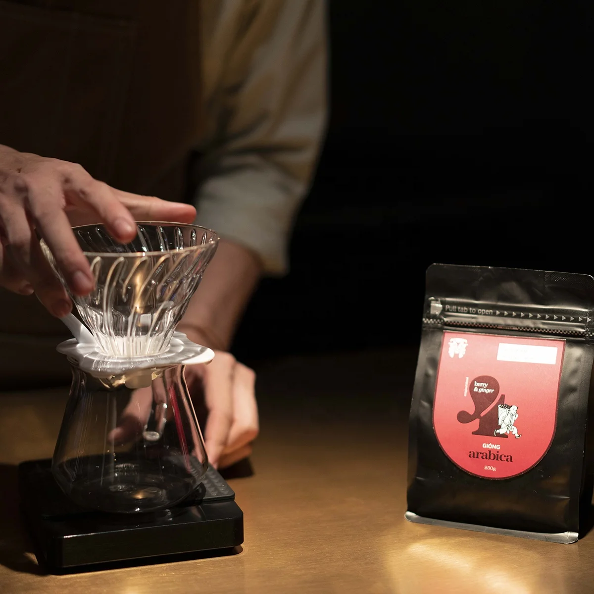  Лучший поставщик оптовая продажа свежий жареный вьетнамский кофе Giong Arabica 4 согревающий