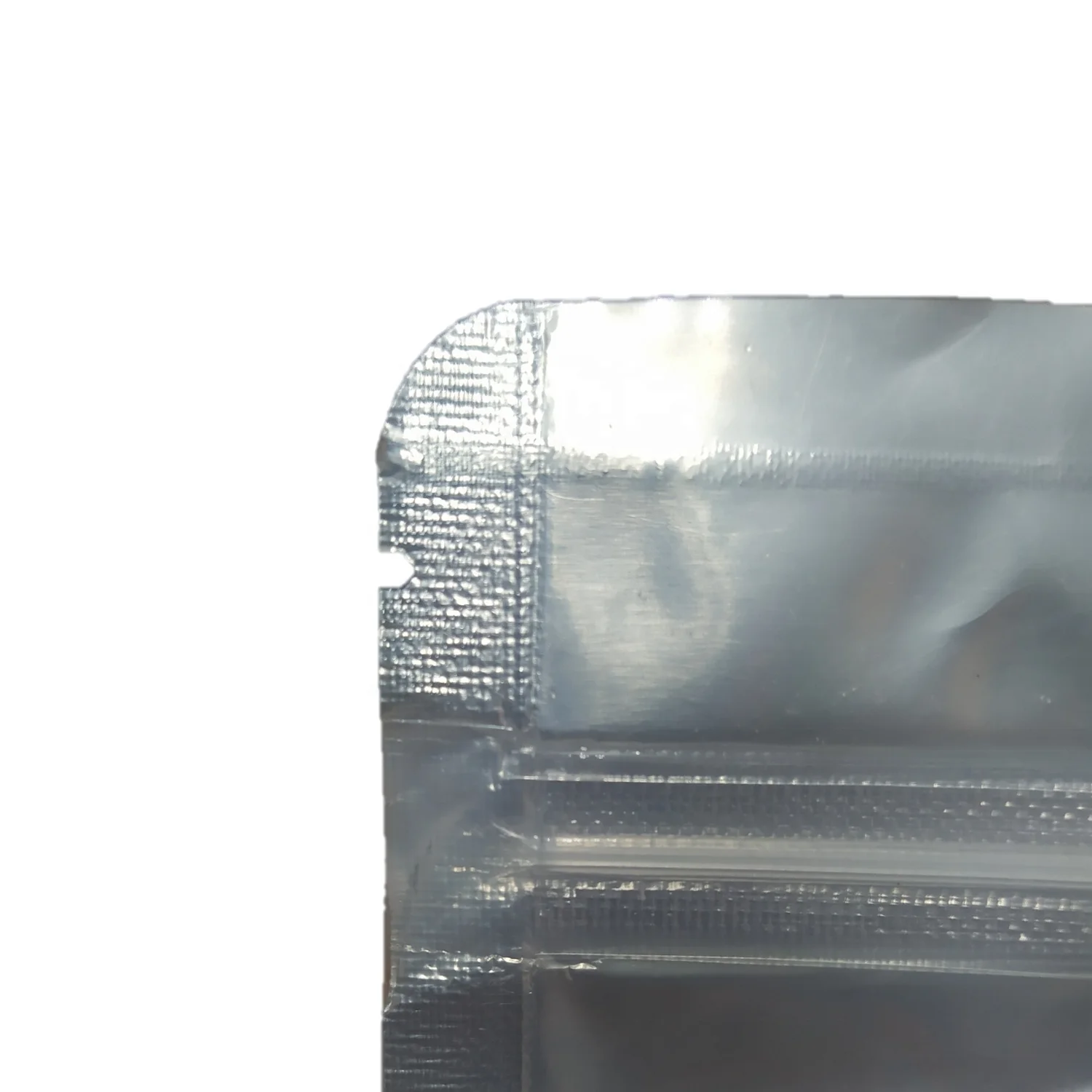 Factory Price Transparent And Aluminium Laminated Plastic Bags Stand Up Pouch Bags Zipper Top For Food Grade