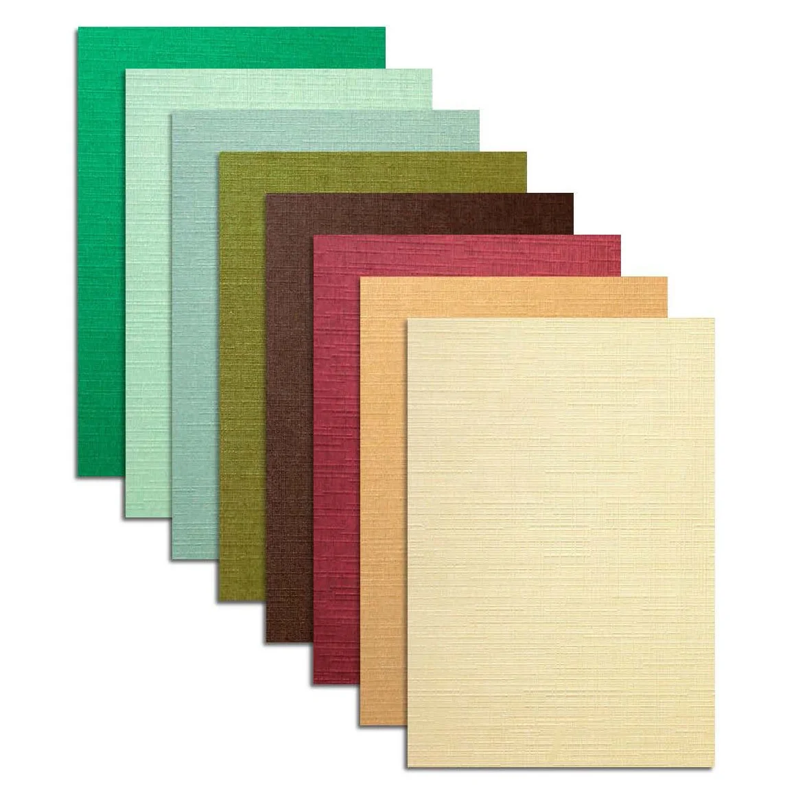 Autumn Linen Cardstock 250gsm Heavy Paper for Decorative Scrapbook DIY Craft Project Die-Cut Card Making & Paperboards