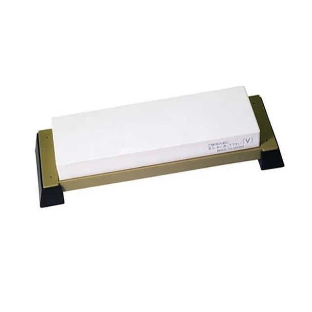 Premium Material Synthetic Ceramic Knife Grinding Stone for Home Use, Professional Use FC-6000 Turtle Mark Whetstone Grit 6000