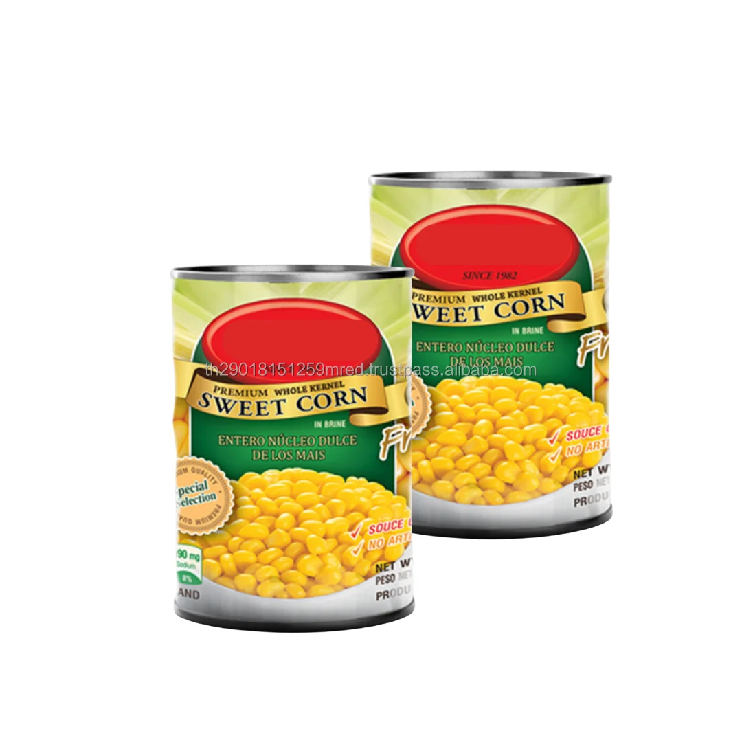 Sweet Corn Canned Whole Kernel  Most Popular Trending Thailand Product  Consistent Quality and Sufficient  Supply